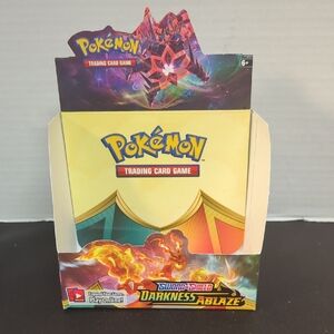 Pokemon Sword & Shield Darkness Ablaze EMPTY Booster Box For Display
